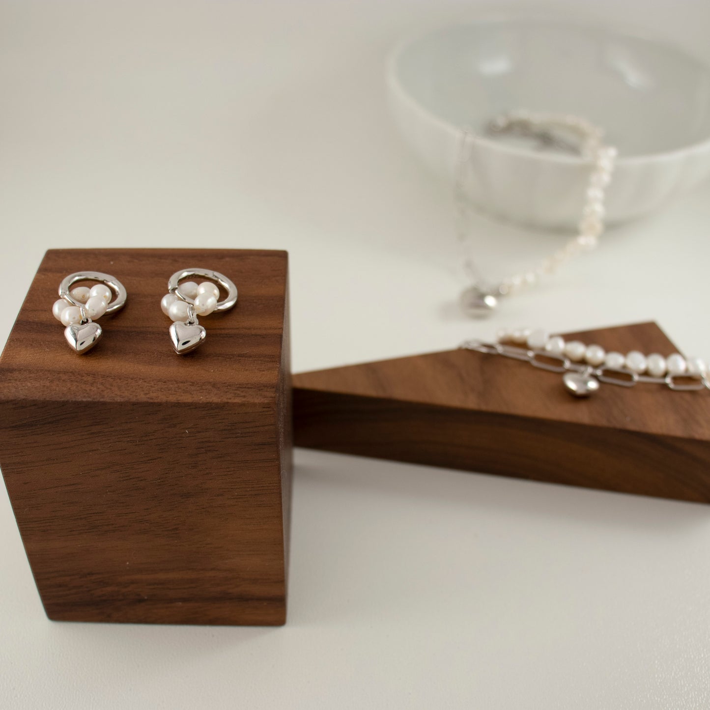 Embrace the timeless symbol of love with these earrings