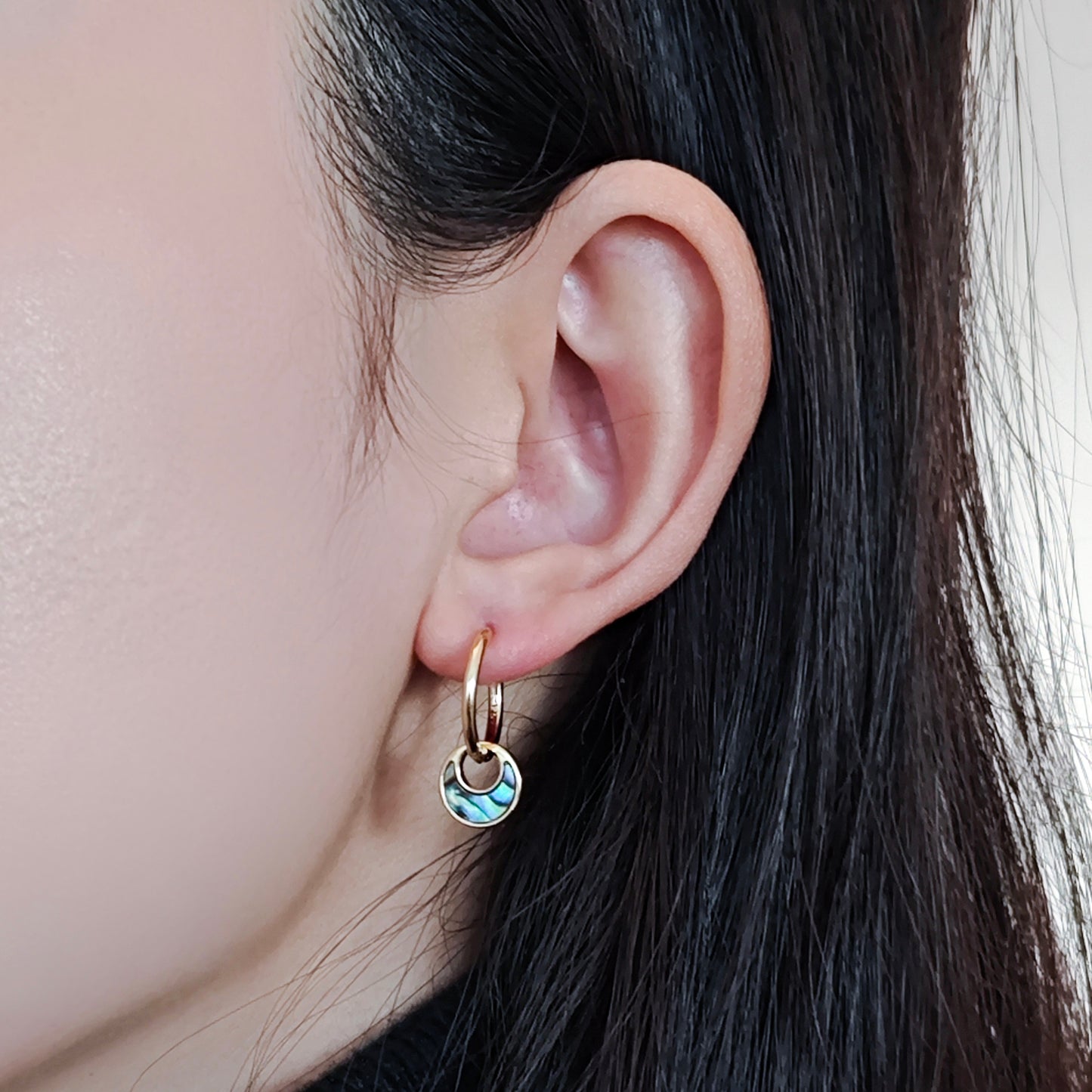 Emrald, Blue Lagoon Drop Earrings
