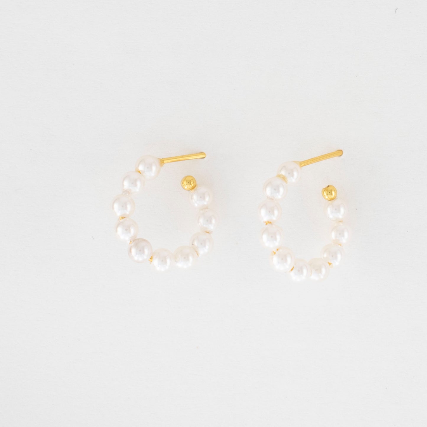 baby pearl hoop