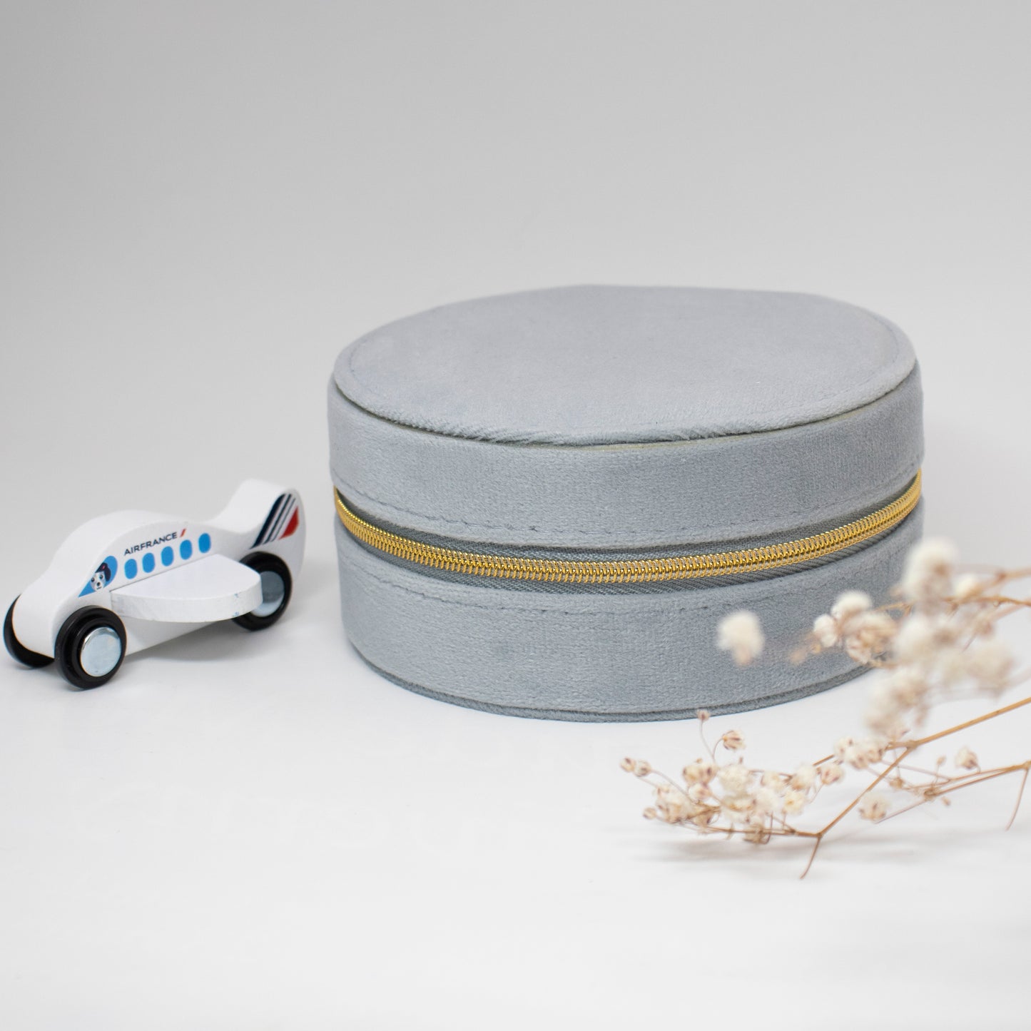 jewelry box travel small green