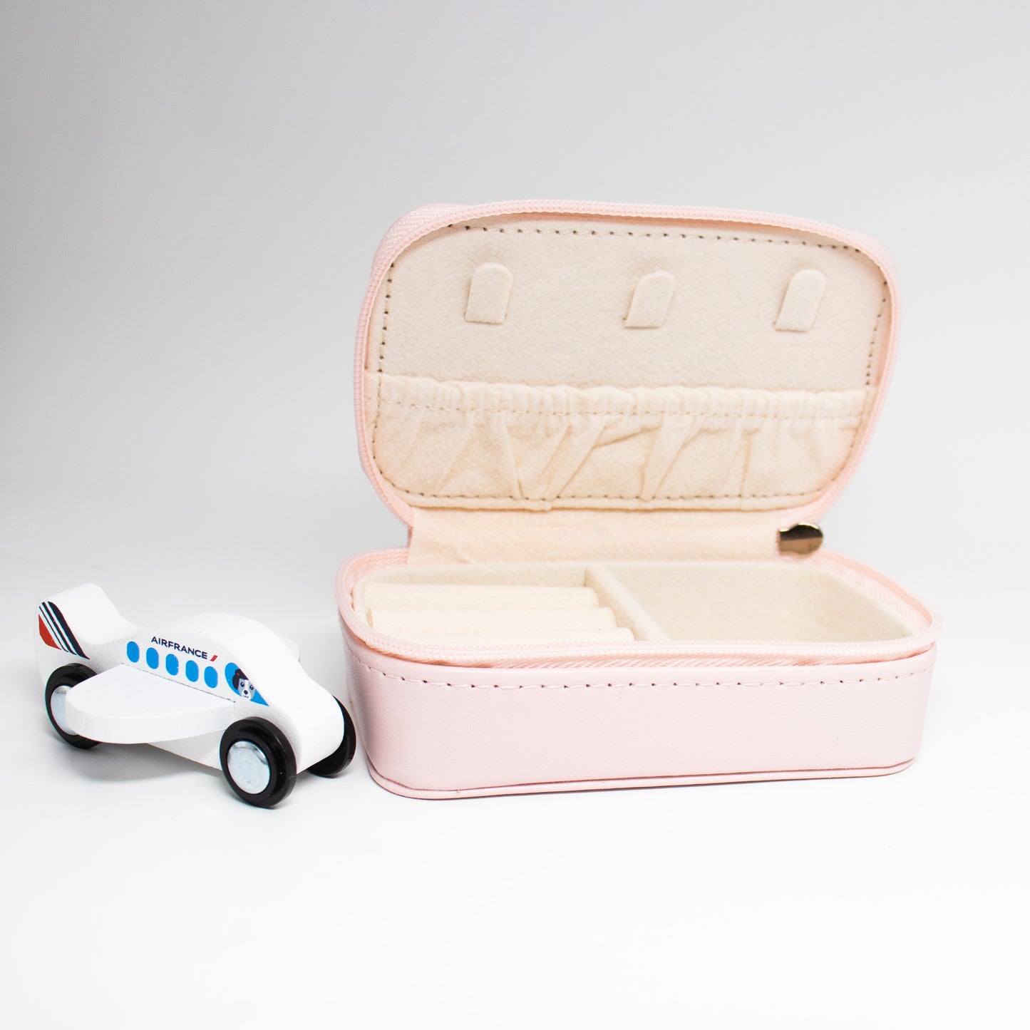 jewelry box pink small mini travelling
